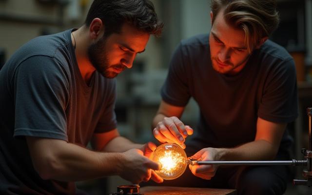 En-til-en veiledning i glassblåsing